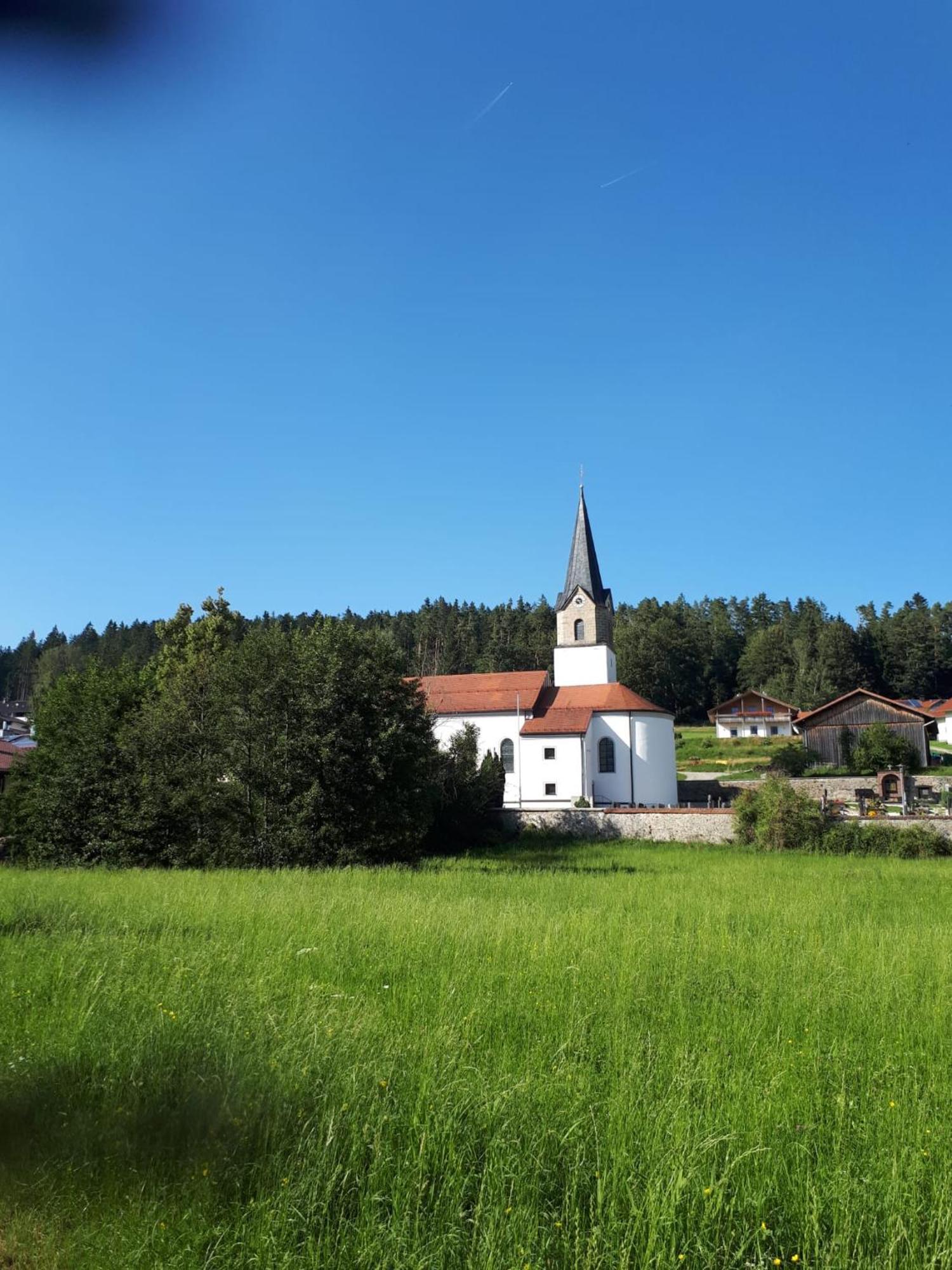 Ferienhaus Am Bach Achslach Exterior photo