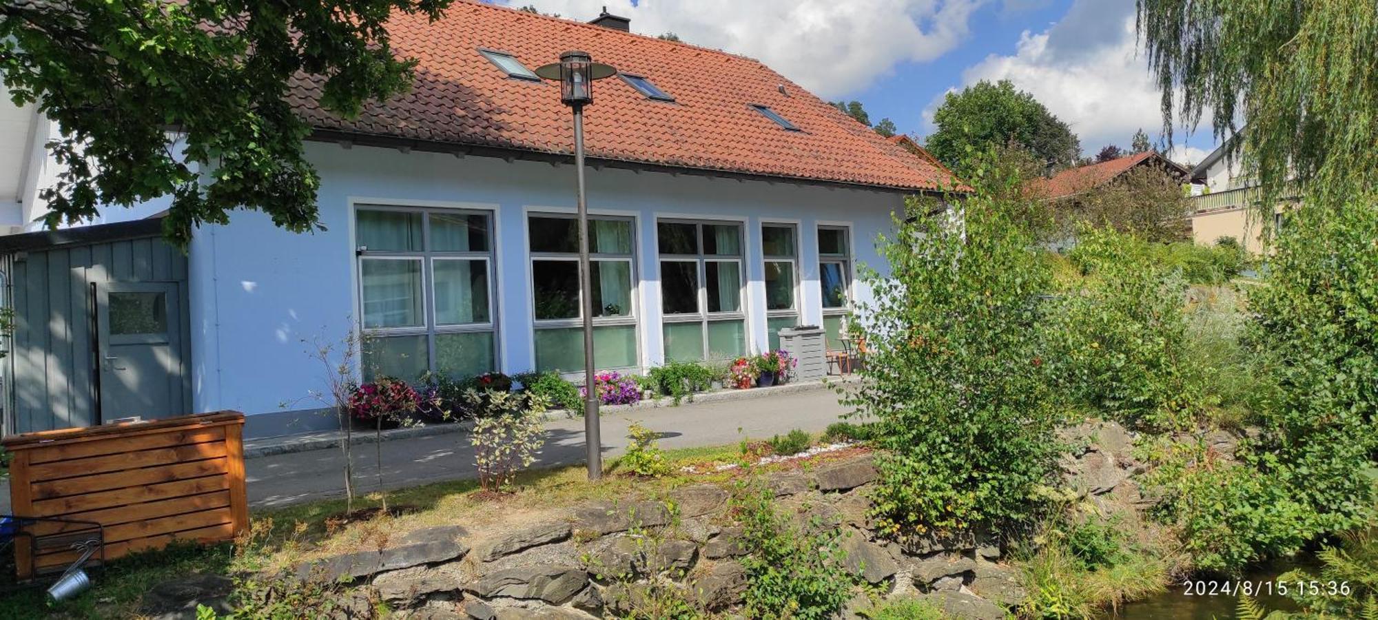Ferienhaus Am Bach Achslach Exterior photo