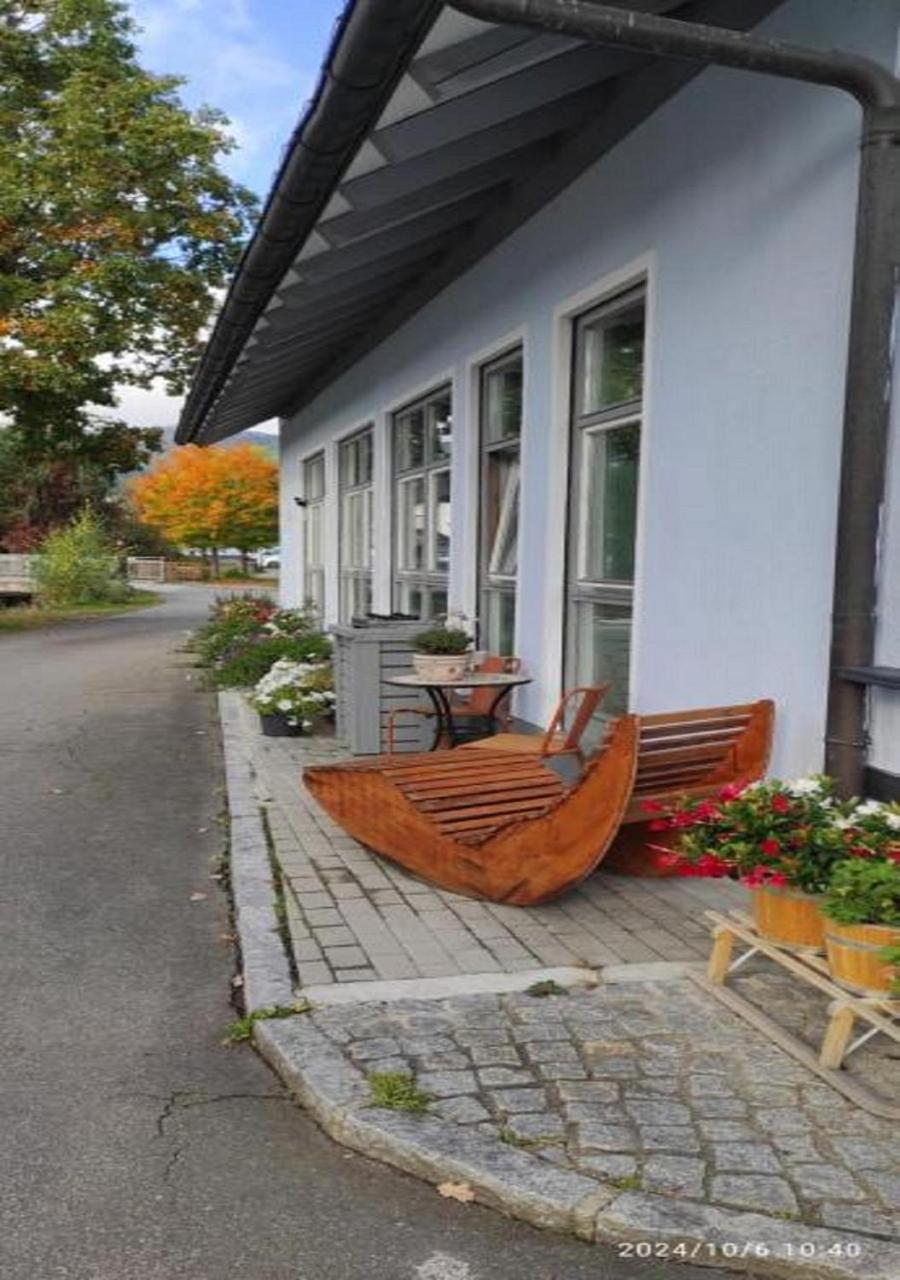 Ferienhaus Am Bach Achslach Exterior photo